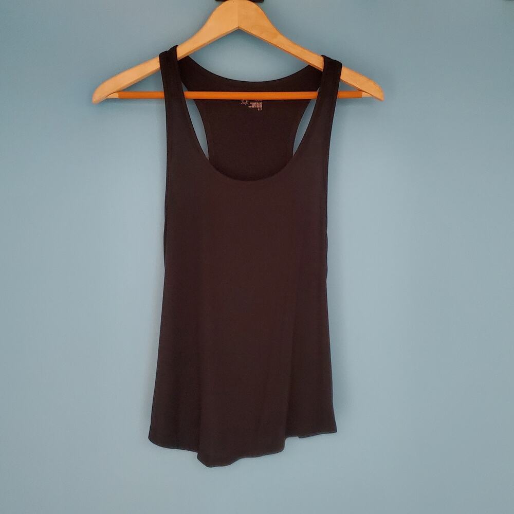 Offline Tank Top Size S Ribbed Black Racerback